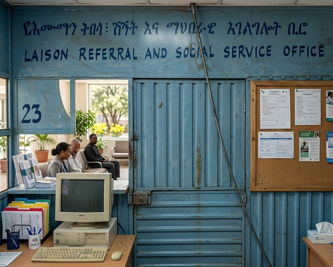 Liaison, referral and social services department